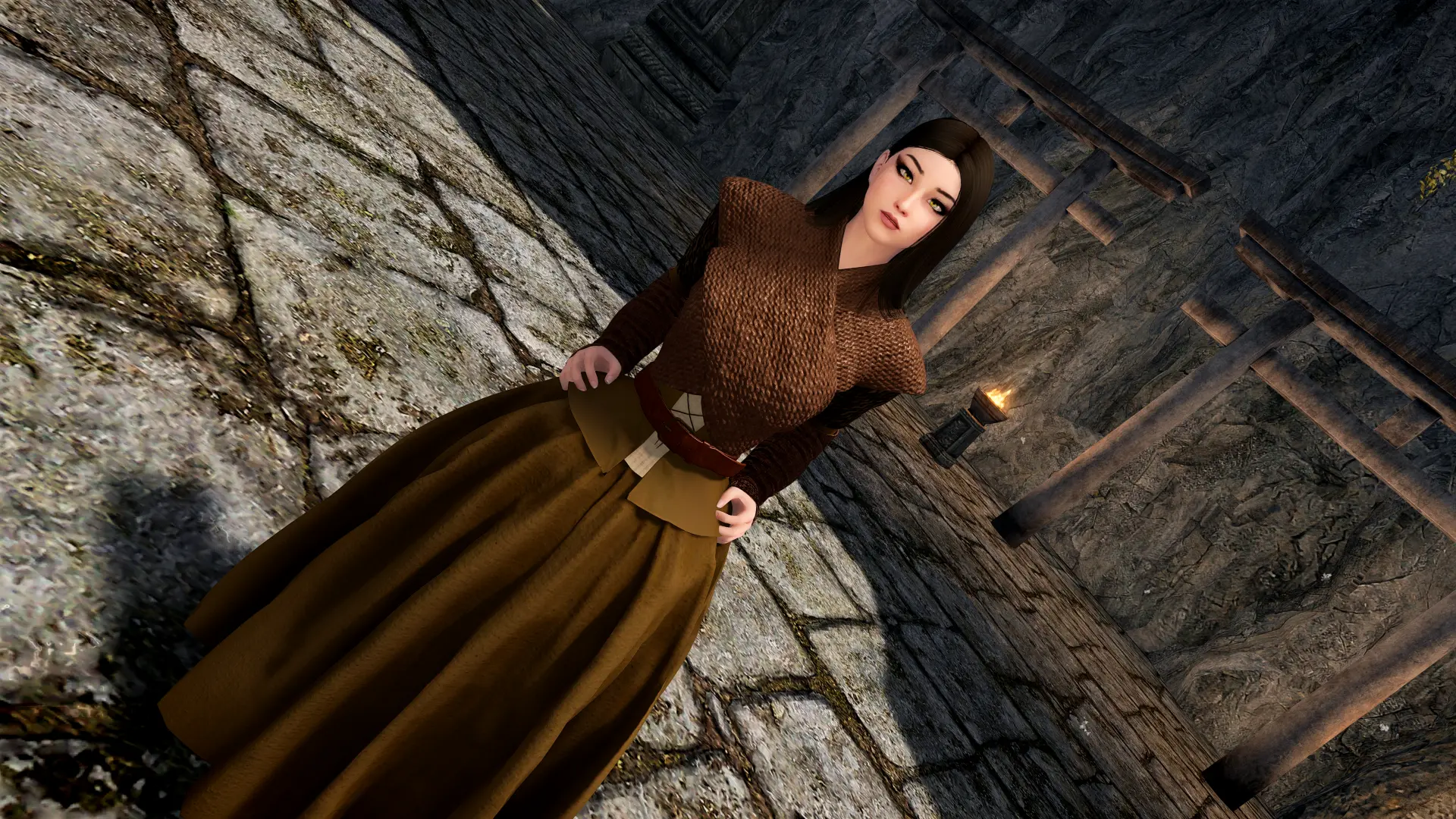 Ashtoreth Noble Maiden Dress 3BA And BHUNP At Skyrim Special Edition ...