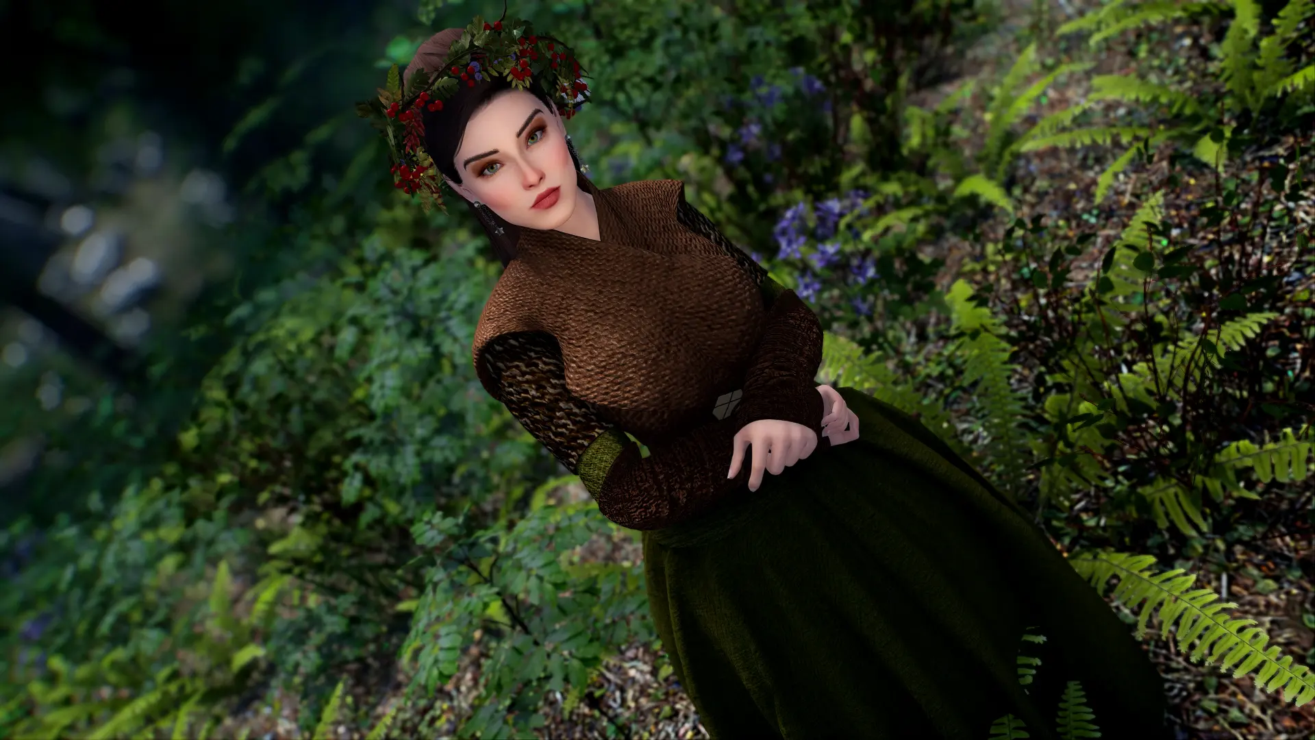 Ashtoreth Noble Maiden Dress 3BA And BHUNP At Skyrim Special Edition ...