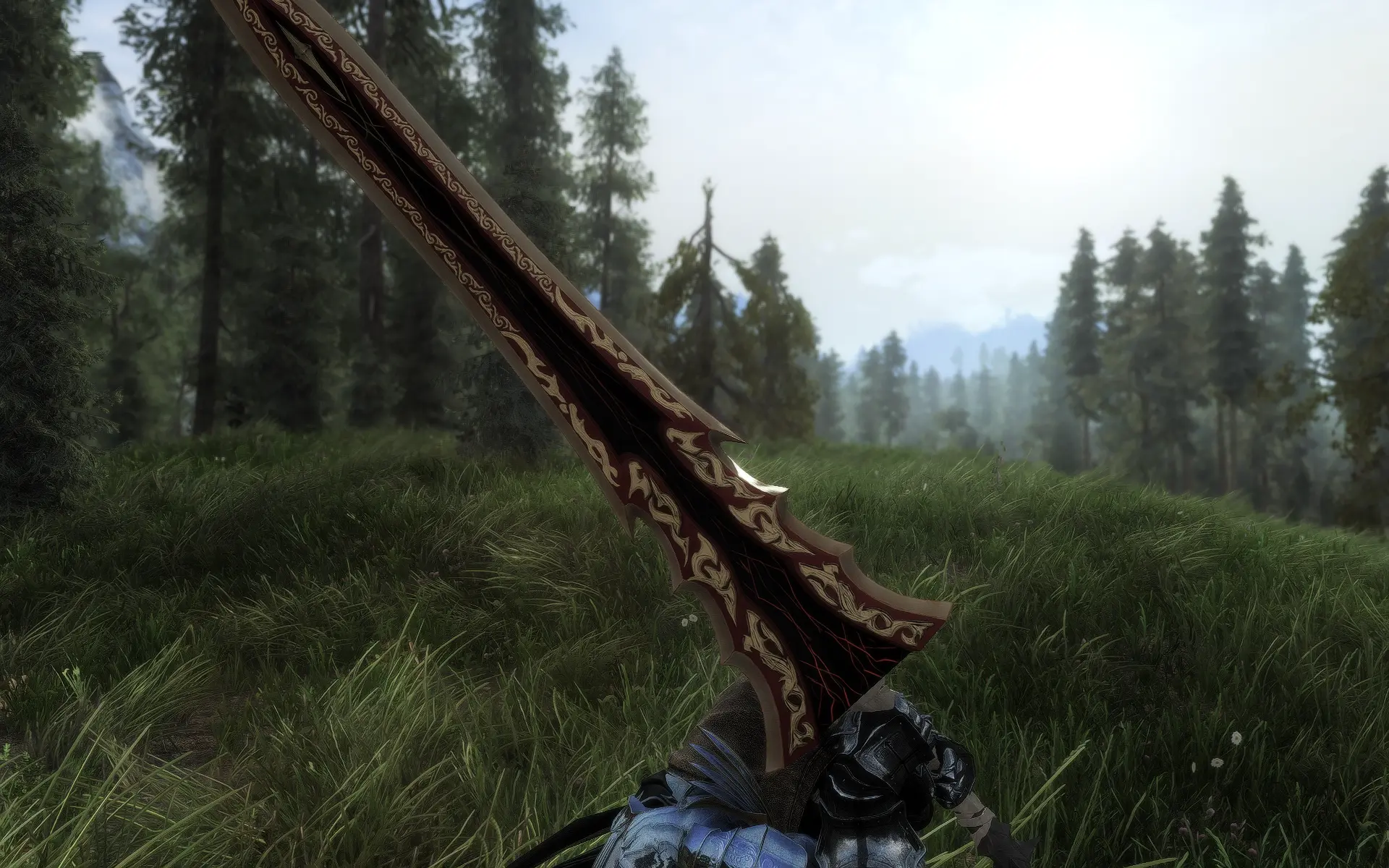 Solo Leveling Igris Greatsword Twinblade Sword 3 in One at Skyrim ...