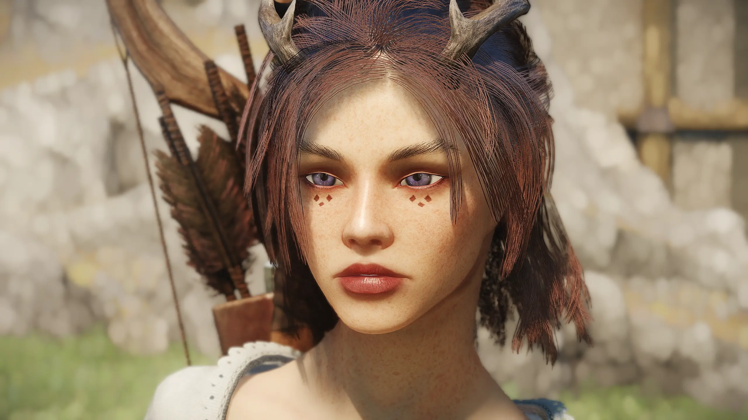 Anera High Poly Wood Elf Preset At Skyrim Special Edition Nexus