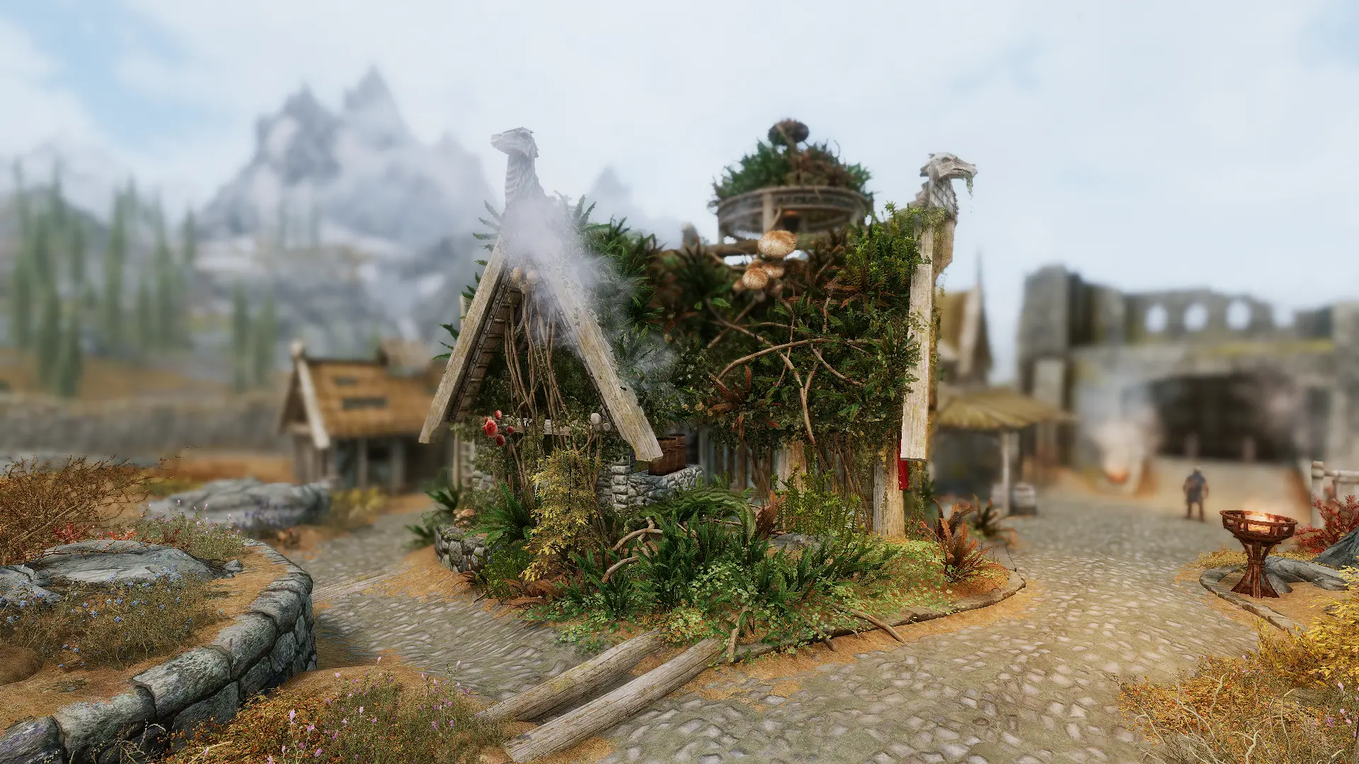 Breezehome Overgrown - Customizable Exterior - Compatible Addon for ...