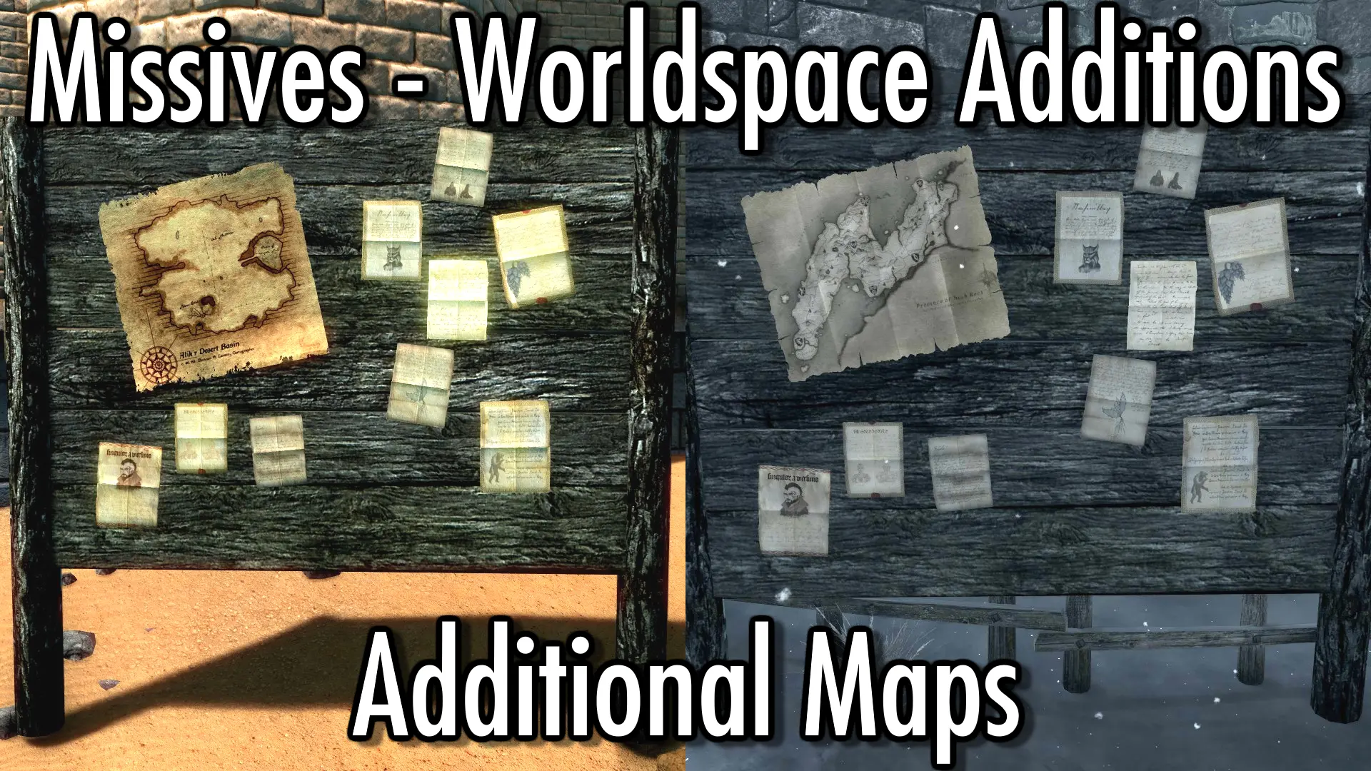 Missives - Worldspace Additions - Additional Maps At Skyrim Special ...