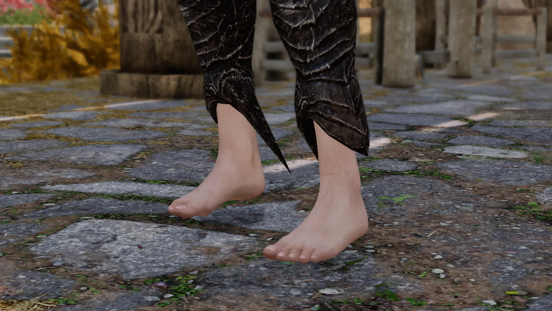 NecDaz Feet clothing adaptation at Skyrim Special Edition Nexus - Mods and  Community