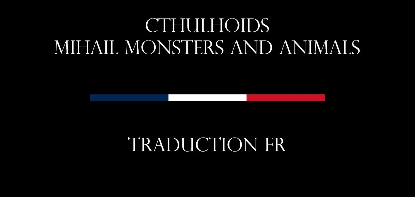 Cthulhoids - Mihail Monsters and Animals - FR at Skyrim Special Edition ...