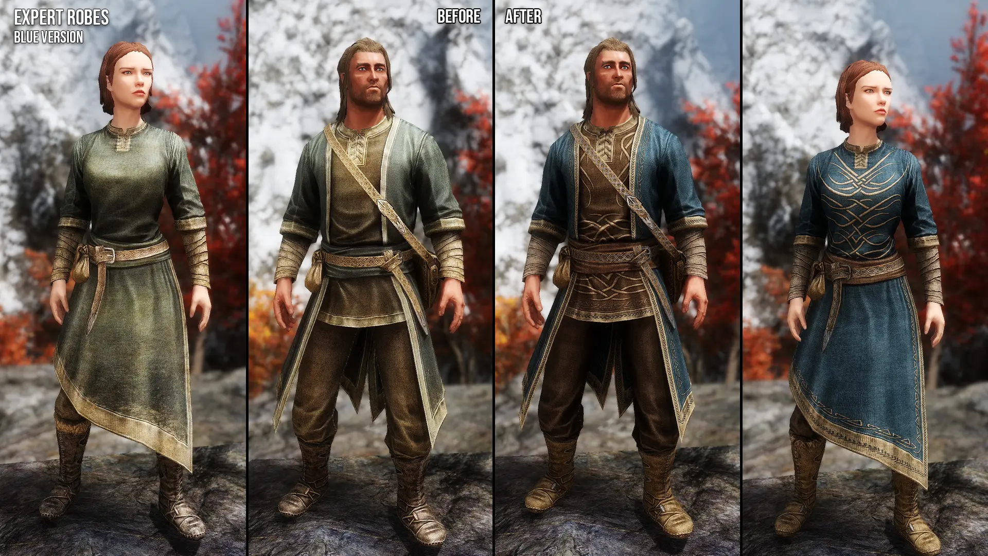 Robes Retexture SE at Skyrim Special Edition Nexus - Mods and Community