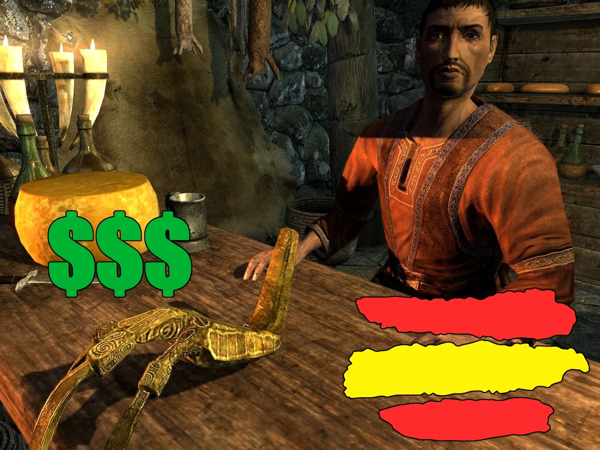 Buyable Golden Claw Spanish At Skyrim Special Edition Nexus Mods   110749 1706925998 1716608082 