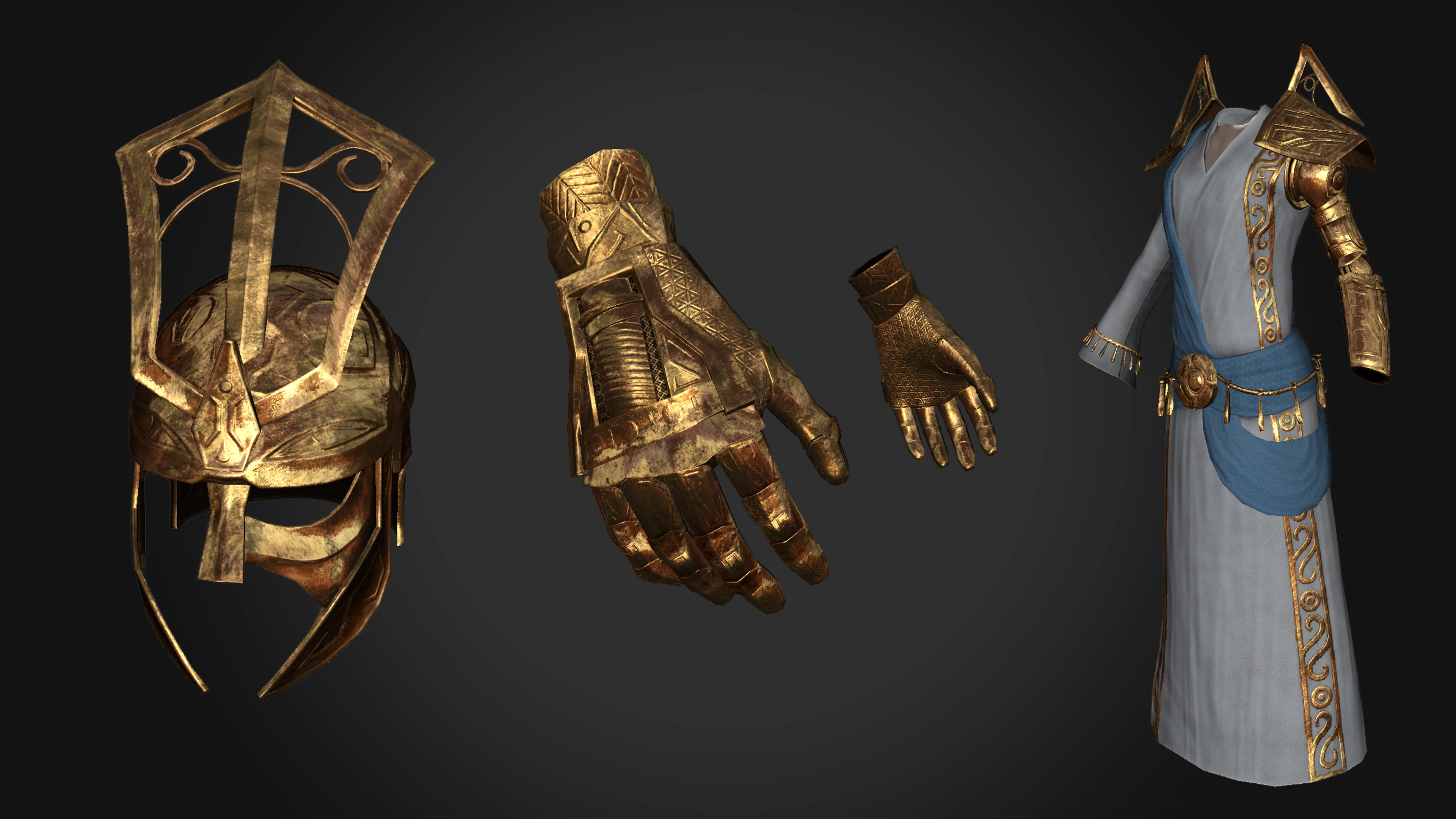 Sotha Sil Outfit Eso Style Golden Dwemer Pipeworks Redone Patch At