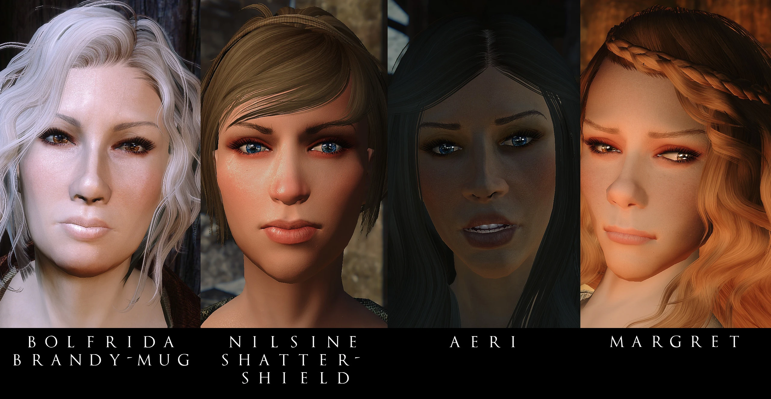 Metalsabers Beautiful Ladies of Skyrim at Skyrim Special Edition Nexus ...