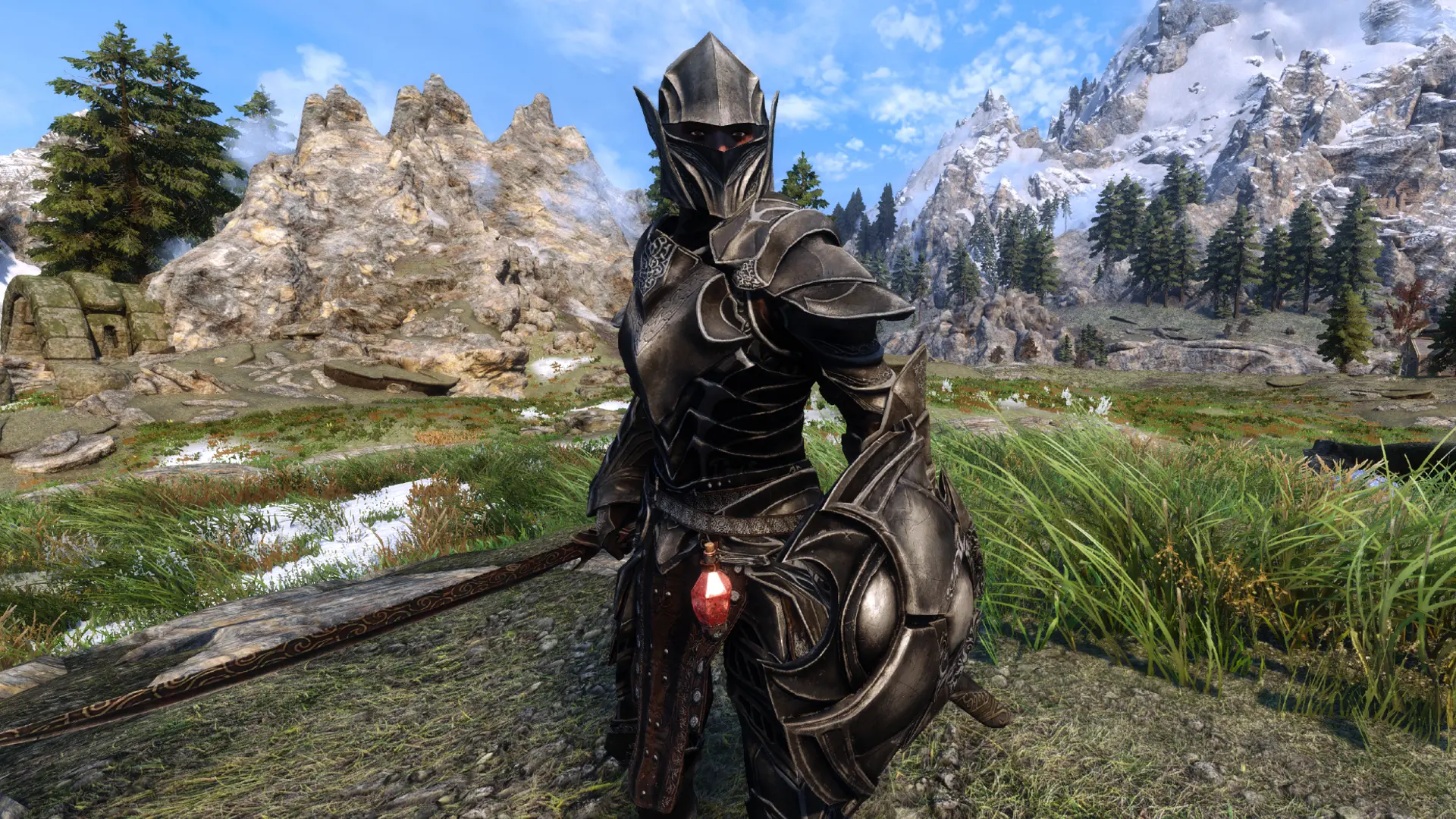 Unleash Your Inner Warrior Ebony Starter Kit Mod at Skyrim Special ...