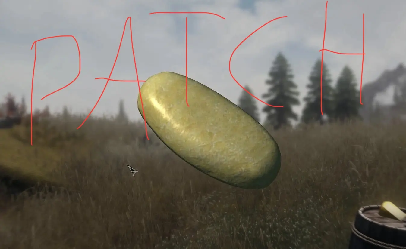 Unique HF Potato Bread Mesh - Gourmet Patch at Skyrim Special Edition ...