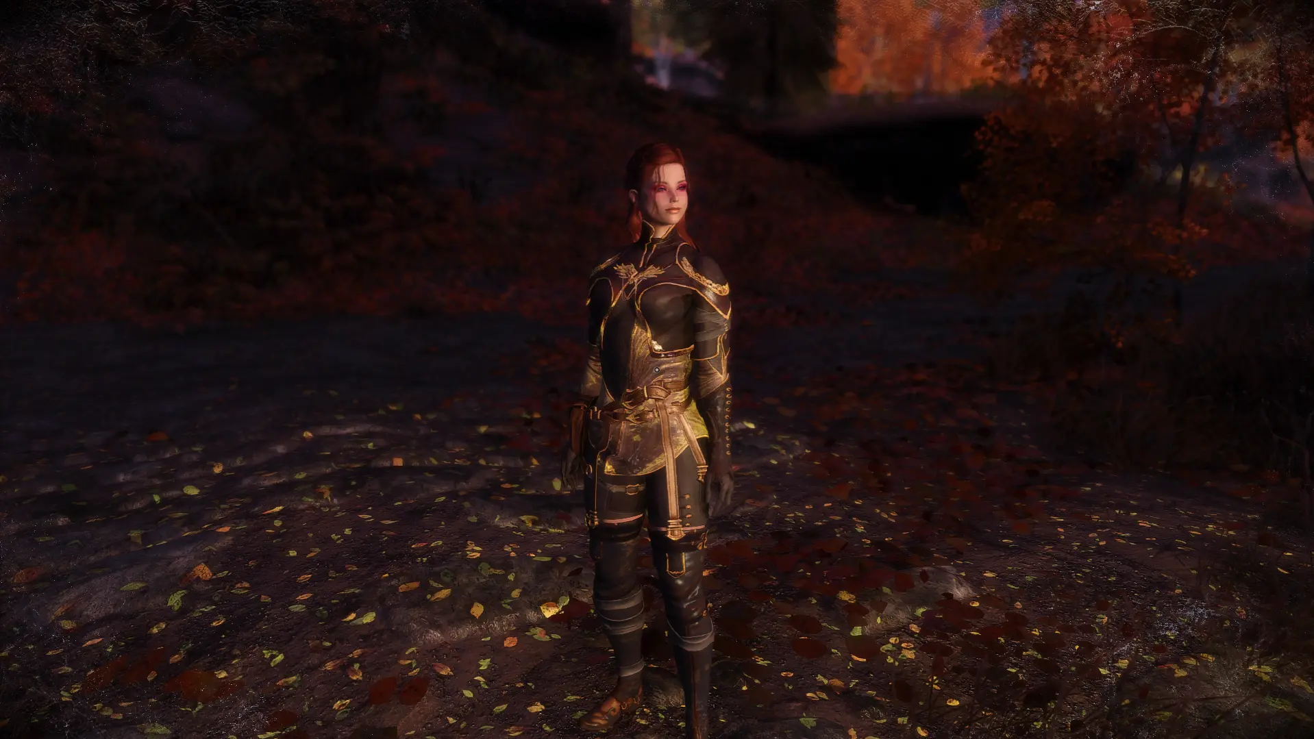 Paragon Sparrow Armor for Leah the Halfling SPID at Skyrim Special ...