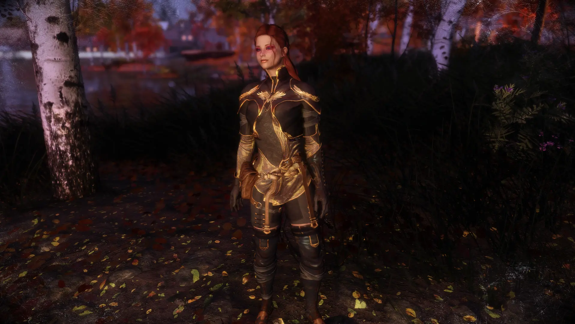 Paragon Sparrow Armor for Leah the Halfling SPID at Skyrim Special ...