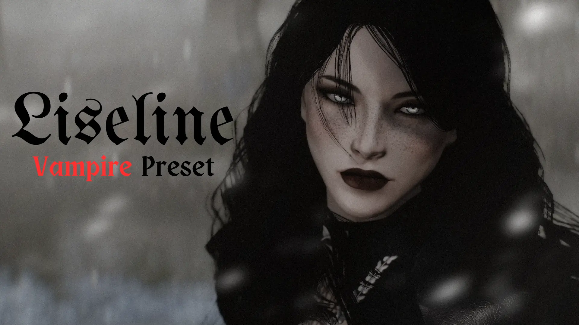 Liseline - The Seductress - High Poly Breton Female Vampire Preset at ...