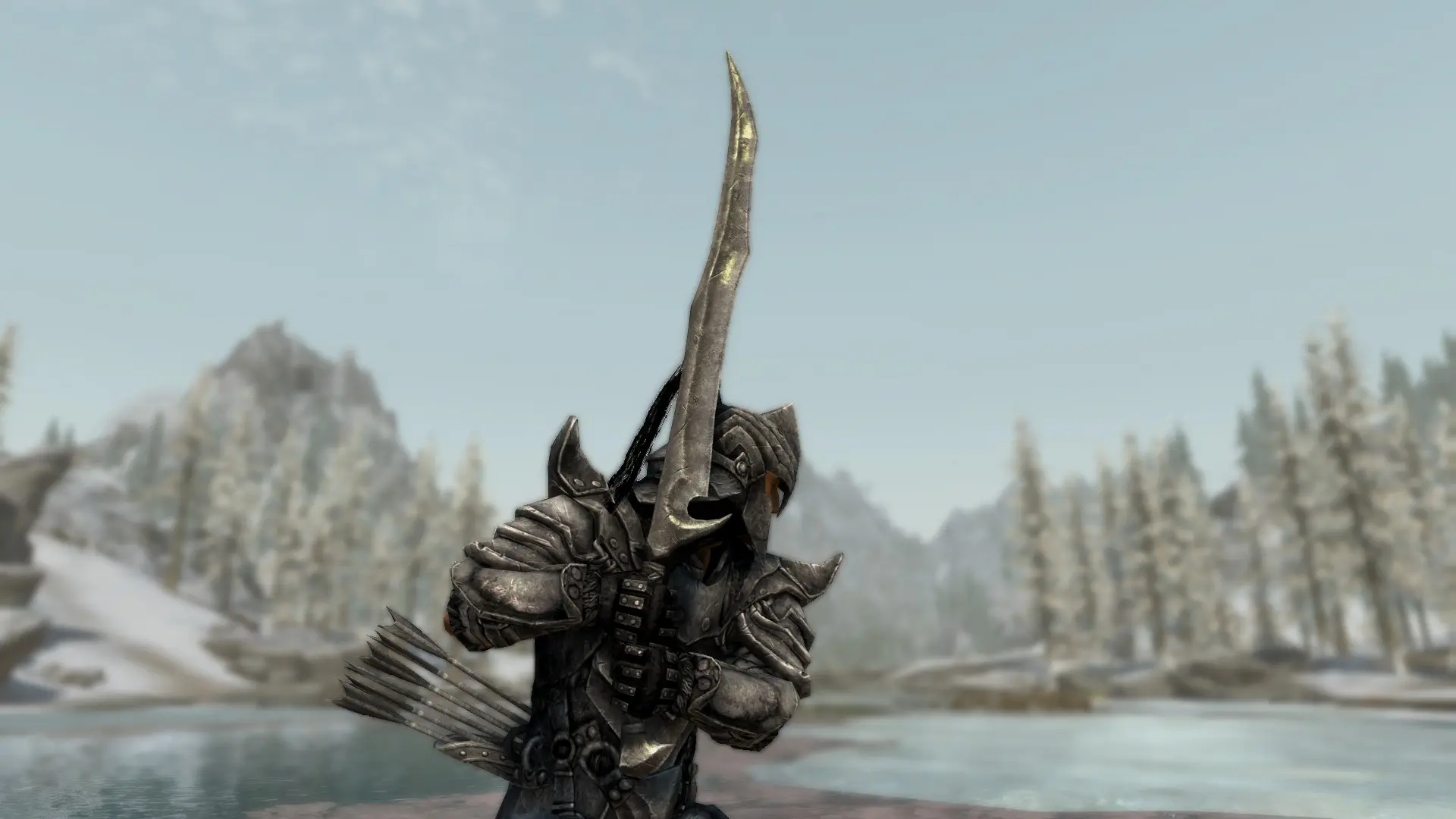 Steel Orcish Weapons A Retexture At Skyrim Special Edition Nexus   11576 0 1502739533 