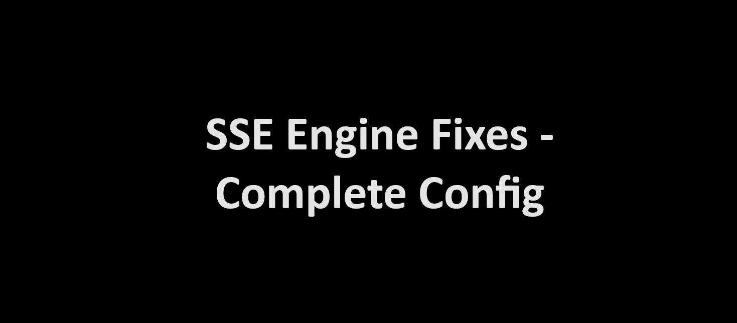 sse engine fixes