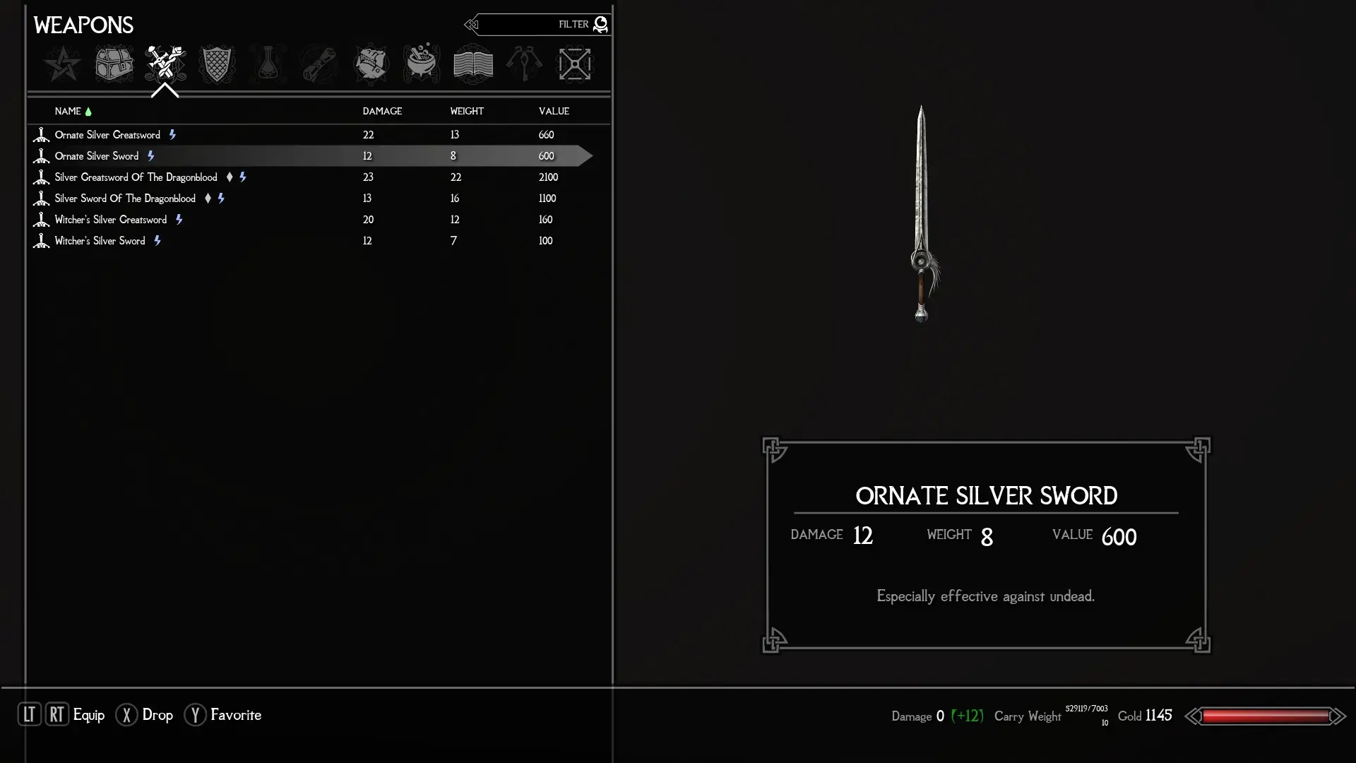 Silver Weapons At Skyrim Special Edition Nexus Mods And Community   11676 1 1503097804 