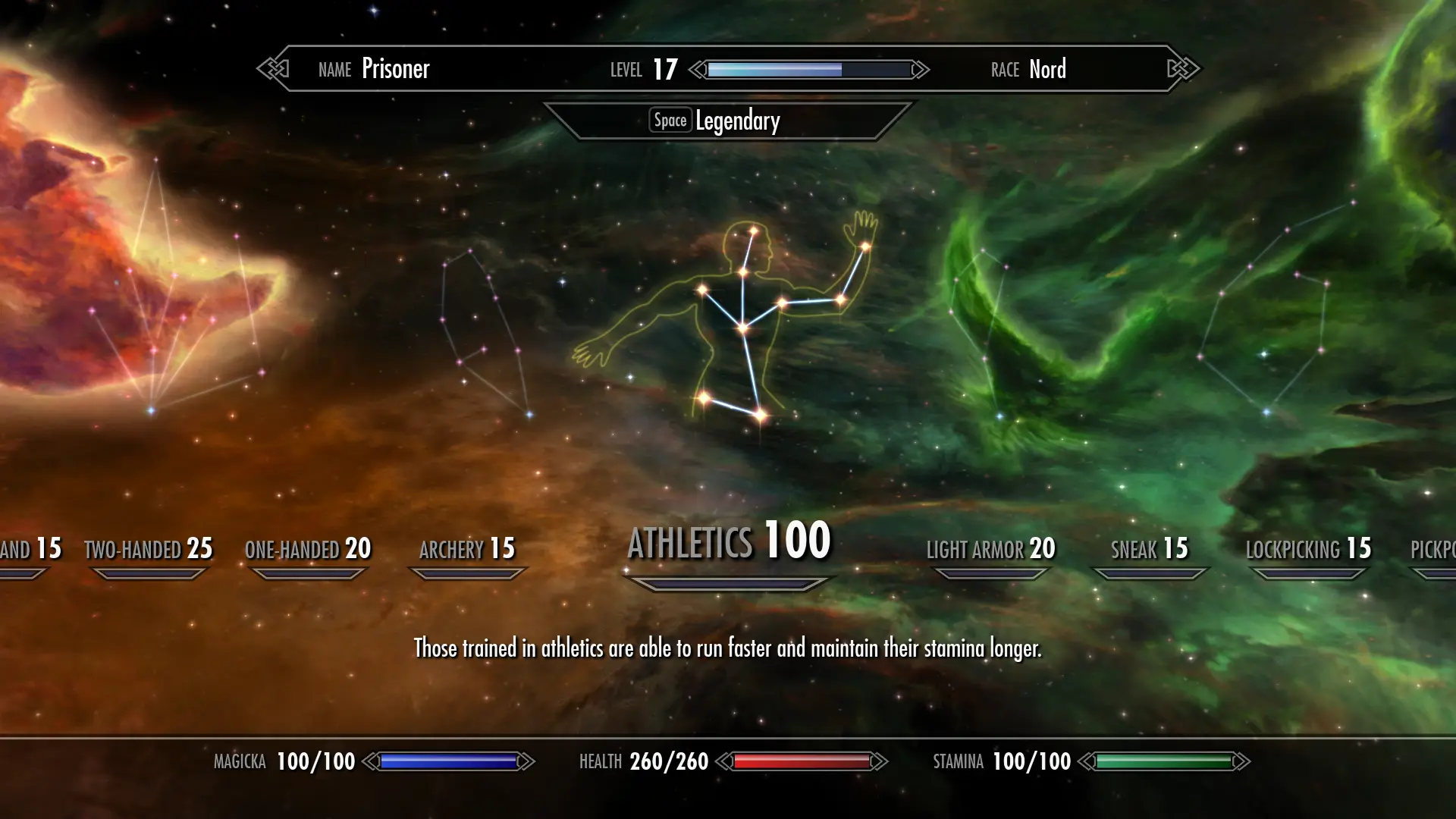 Constellations - Additional Player Skills at Skyrim Special Edition ...