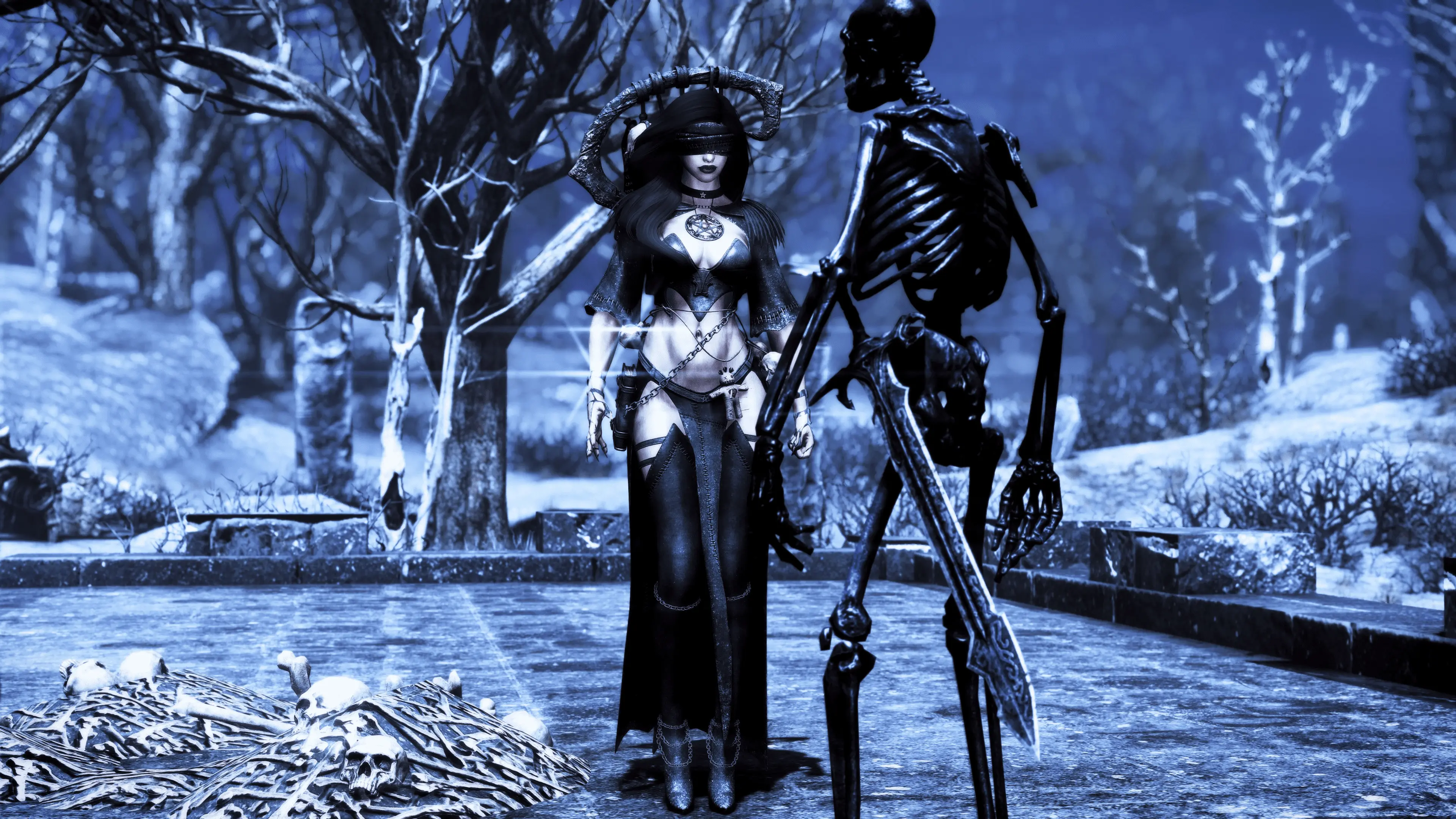 DX Necromancer Robes - Nexus Skyrim SE RSS Feed - Schaken-Mods