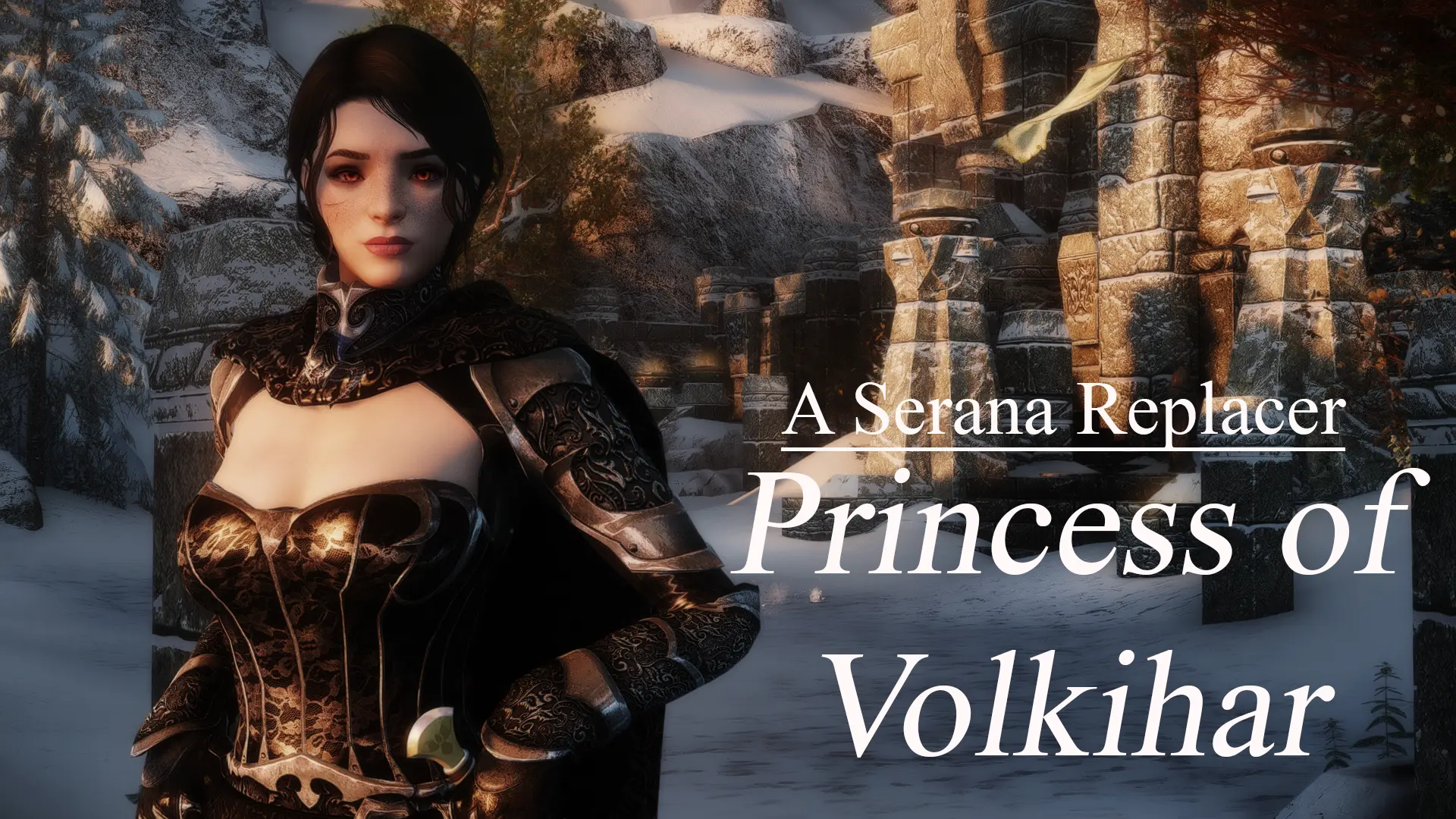 Princess of Volkihar - A Serana Replacer at Skyrim Special Edition ...