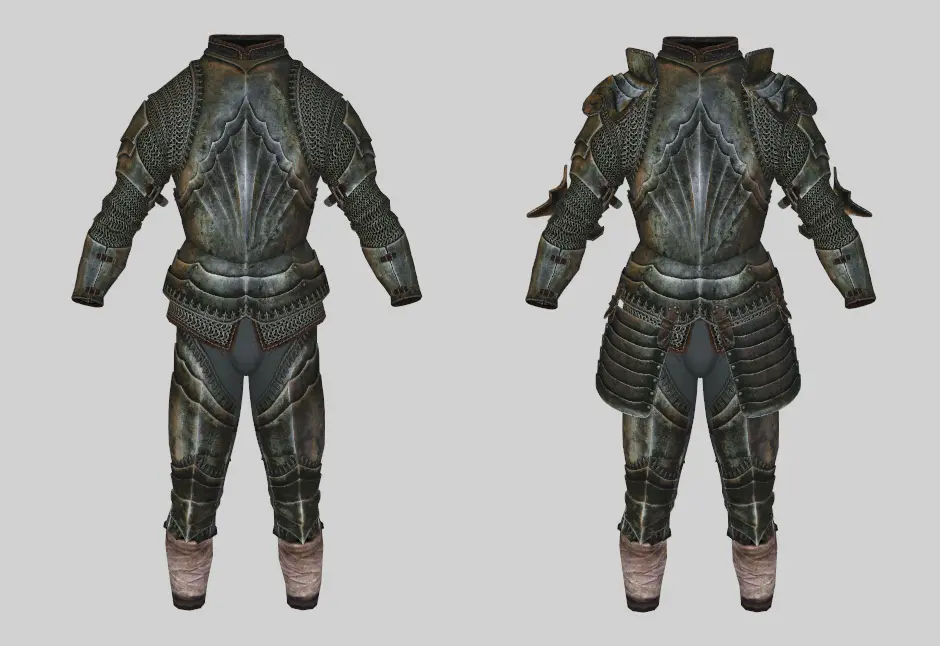 NordWarUA Vanilla Armor Replacer - Ebony Mail - Bodyslider Himbo CBBE ...