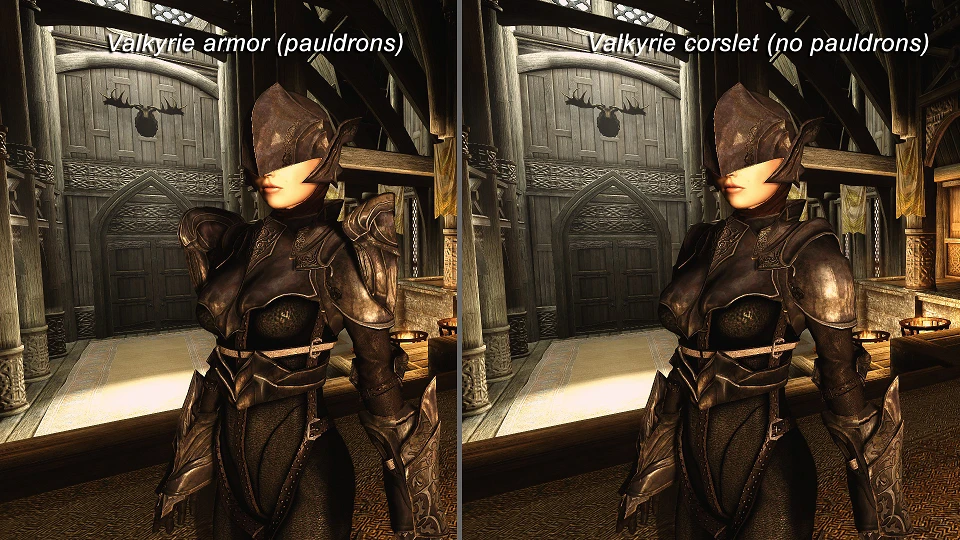 Ebony Valkyrie Armor (by comrade1280) - SSE Custom Port at Skyrim Special  Edition Nexus - Mods and Community
