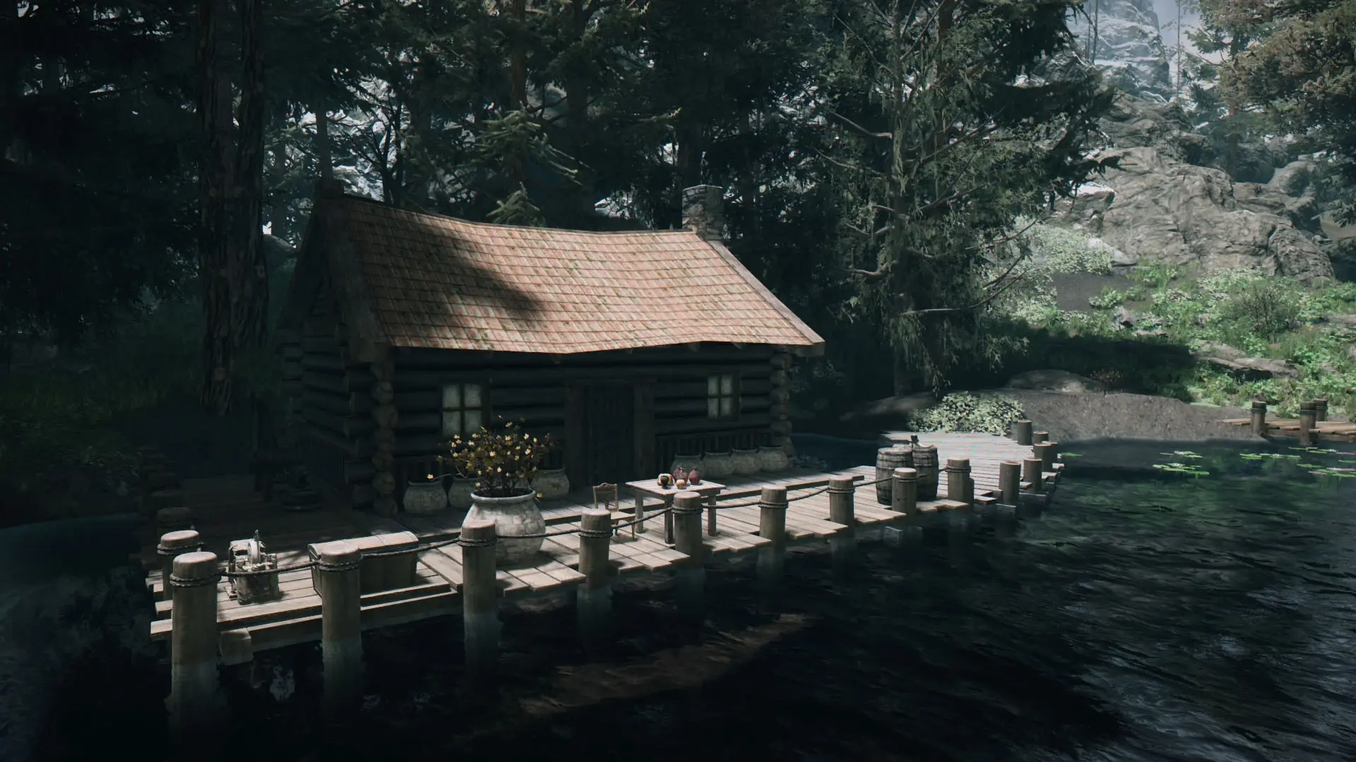 Lake Ilinalta House at Skyrim Special Edition Nexus - Mods and Community