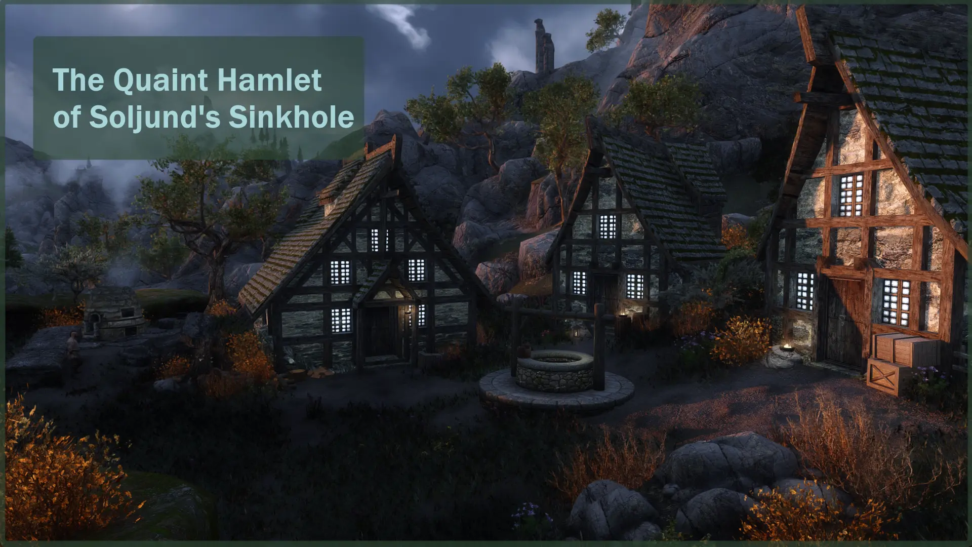 The Quaint Hamlet Of Soljund's Sinkhole At Skyrim Special Edition Nexus ...