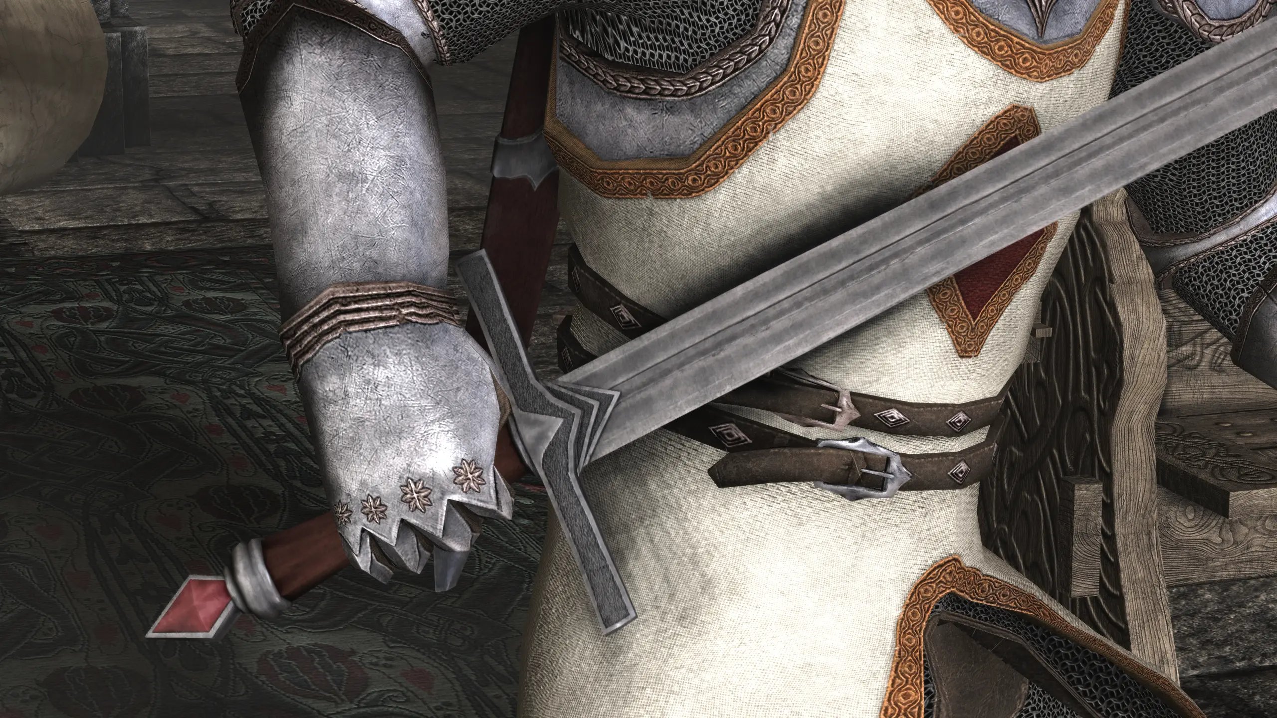 Lore Accurate Divine Crusader Sword at Skyrim Special Edition Nexus ...