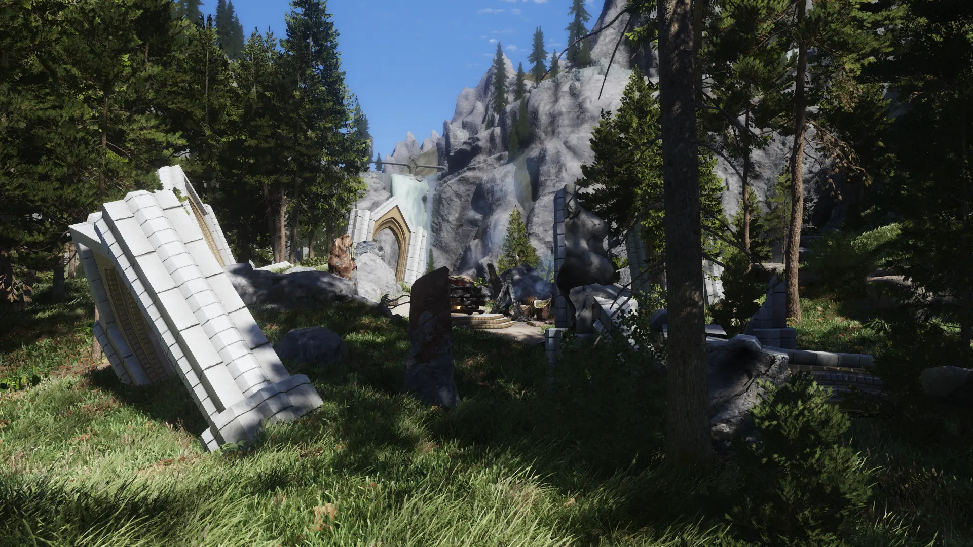 Cryptic Cradlecrush Rock -FuzzBeed's Giant Camps at Skyrim Special ...