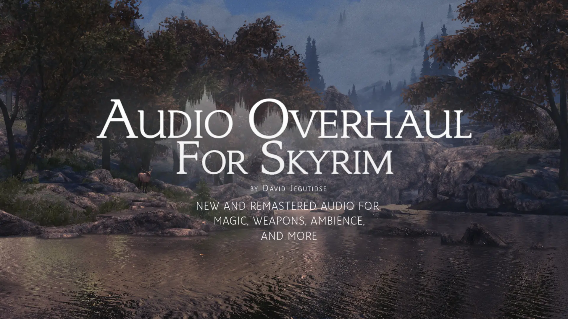 Magic se. Audio overhaul for Skyrim se. Immersive display overhaul-112383-1-1. Immersive Weapons reaches перевод.