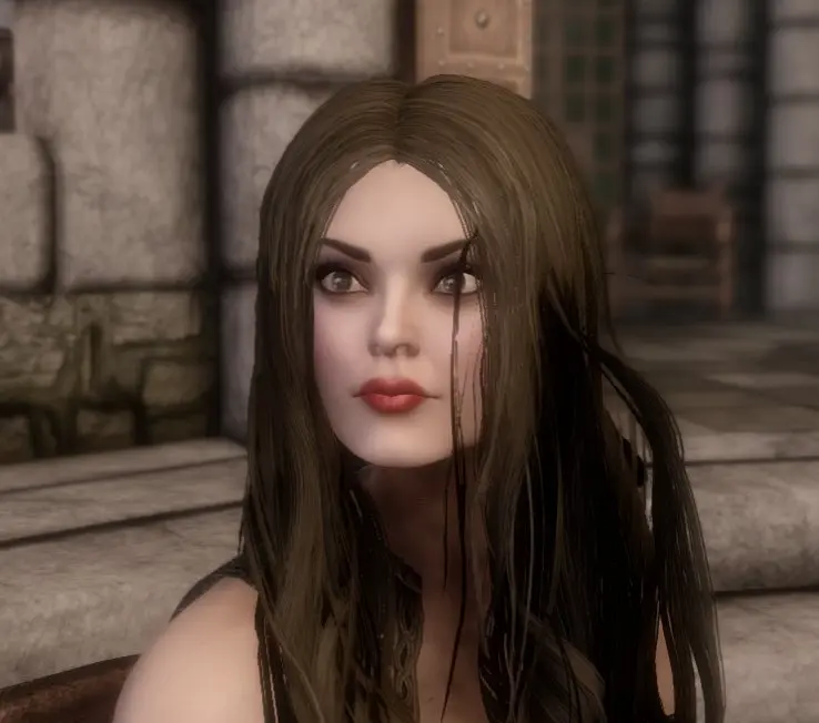 Legacy of the Dragonborn ladies replacer pack with SMP hair. at Skyrim ...