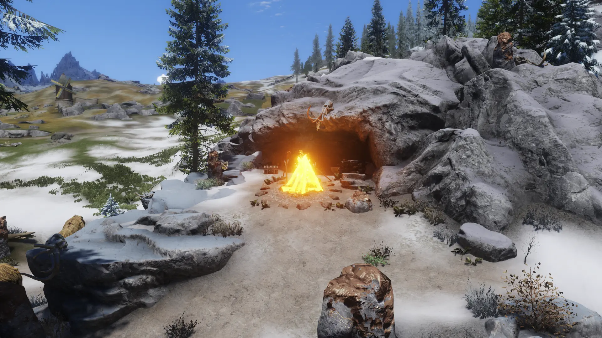 Boreal Blizzard Rest - FuzzBeed's Giant Camps at Skyrim Special Edition ...