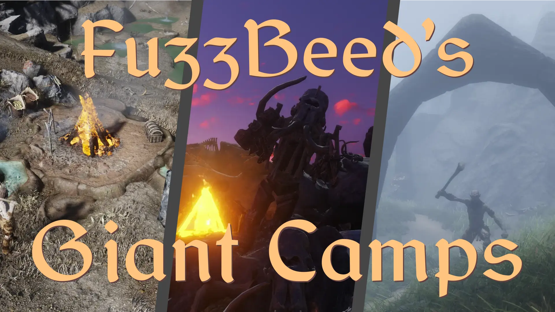 Gorgeous Giant Camps Compilation - FuzzBeed's Giant Camps AIO at Skyrim ...