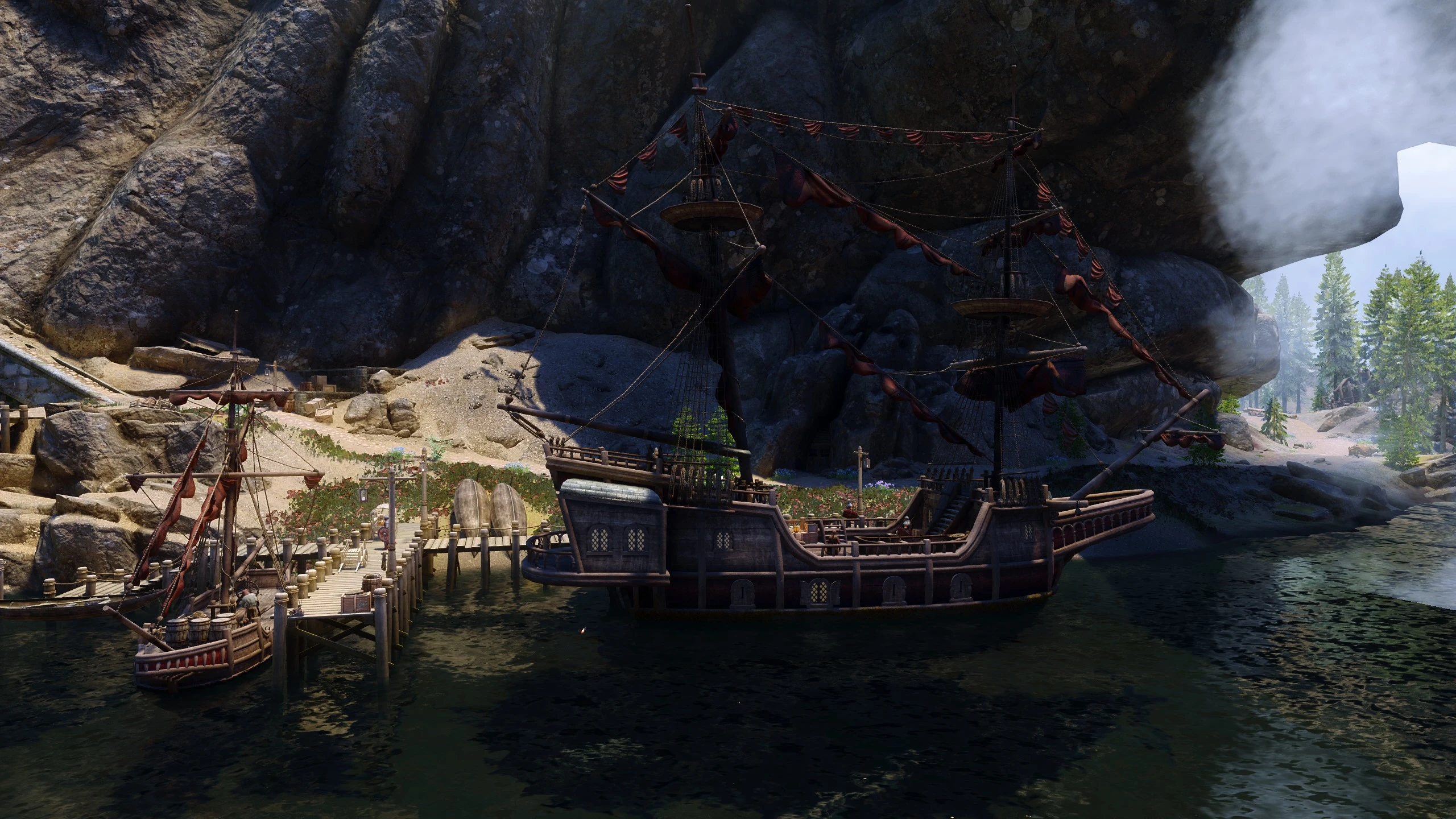 Solitude Dock Additions at Skyrim Special Edition Nexus - Mods and ...