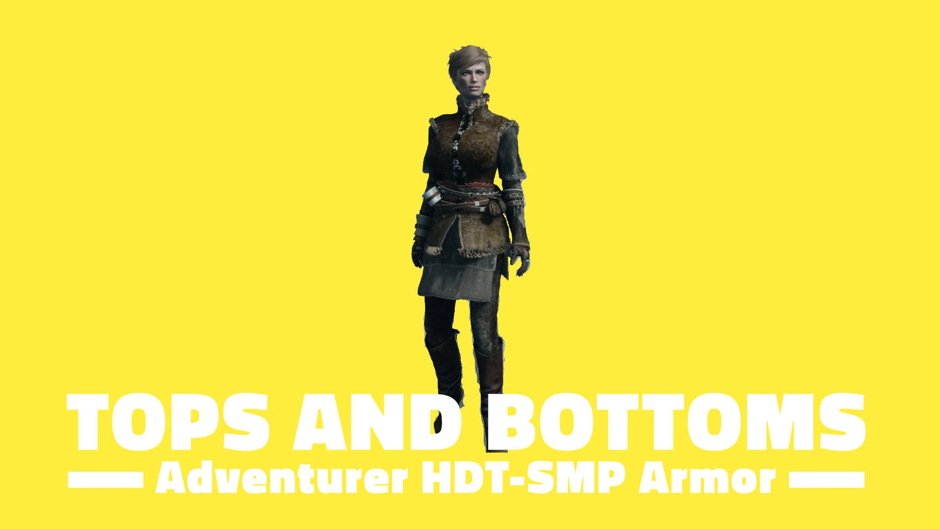 Tops And Bottoms - Adventurer HDT-SMP Armor Separated at Skyrim Special ...