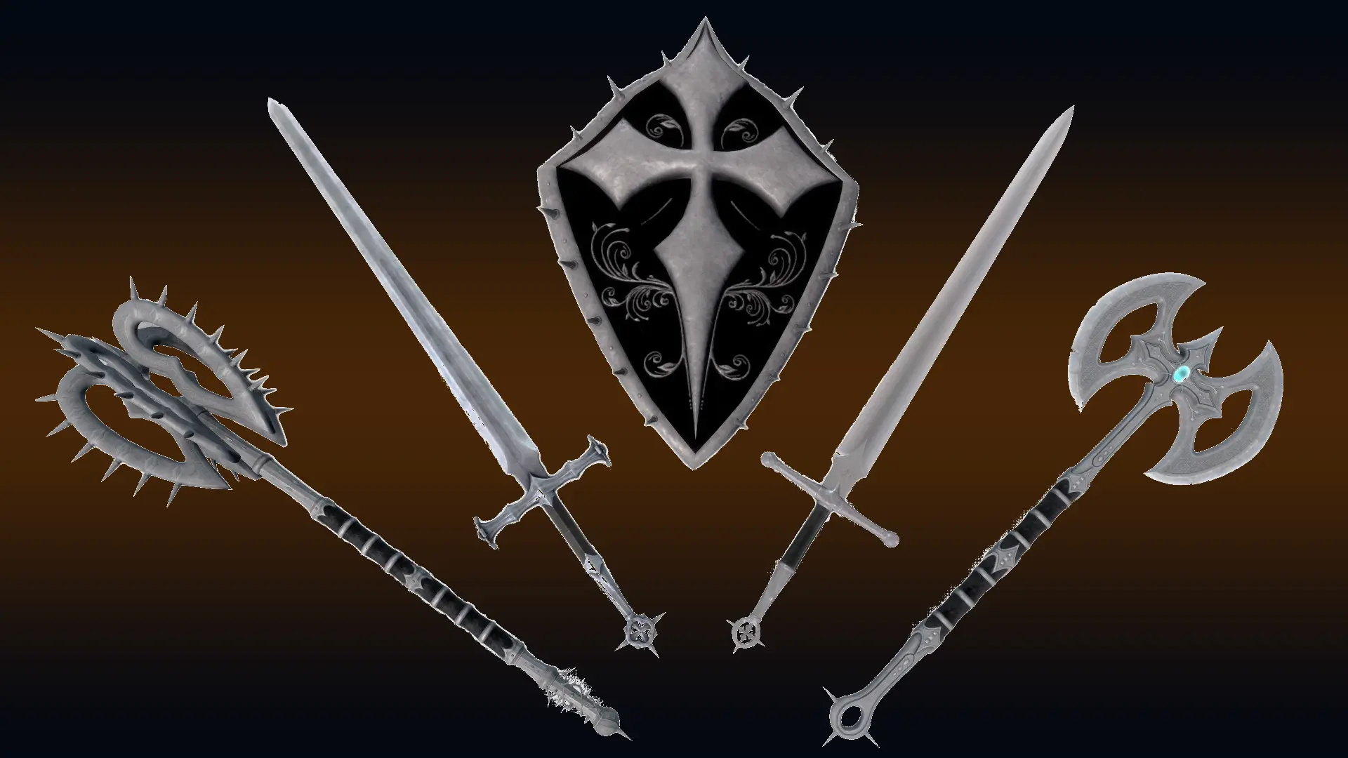 skyrim dark legions sword