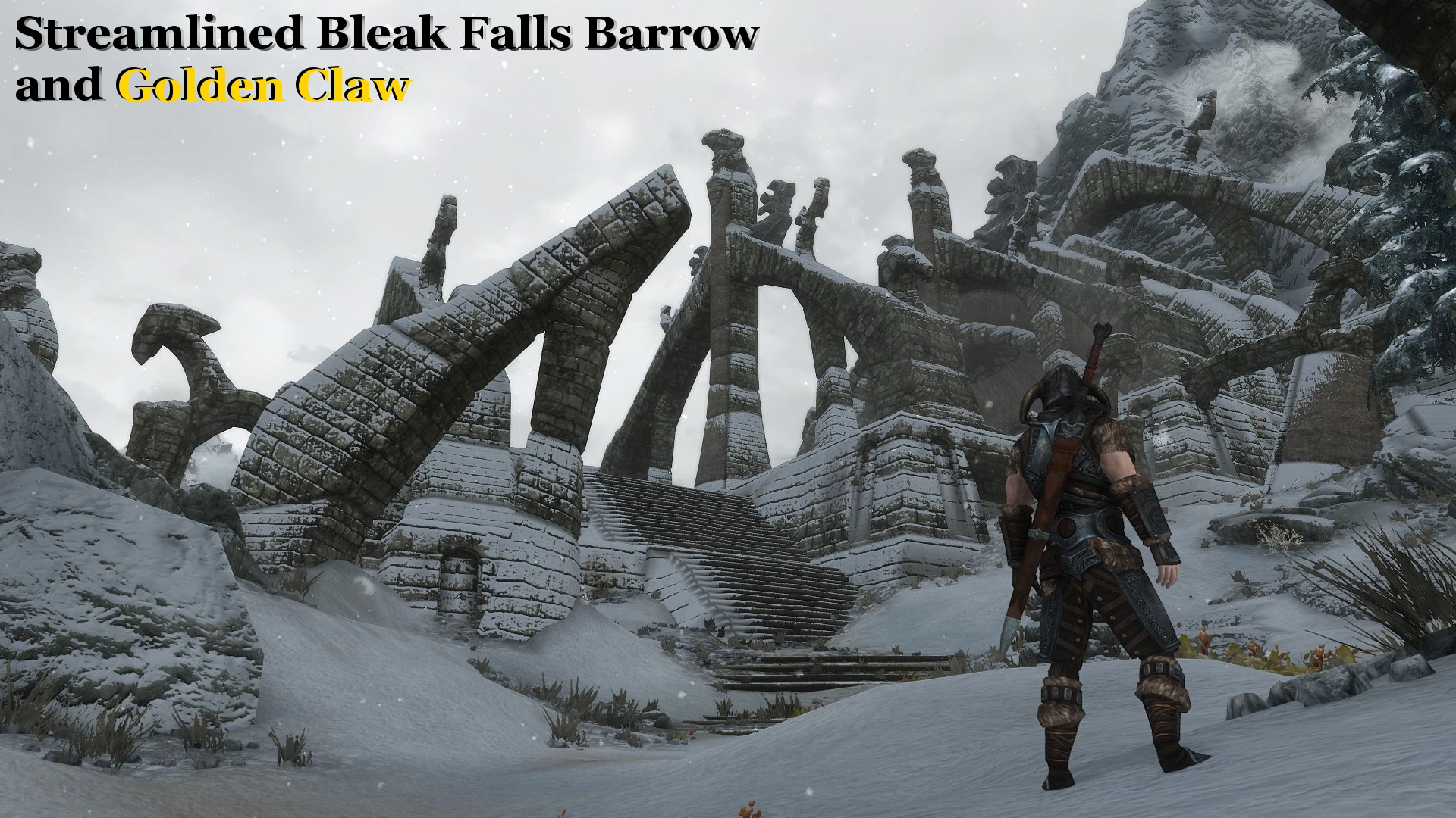 Streamlined Bleak Falls Barrow and Golden Claw at Skyrim ...