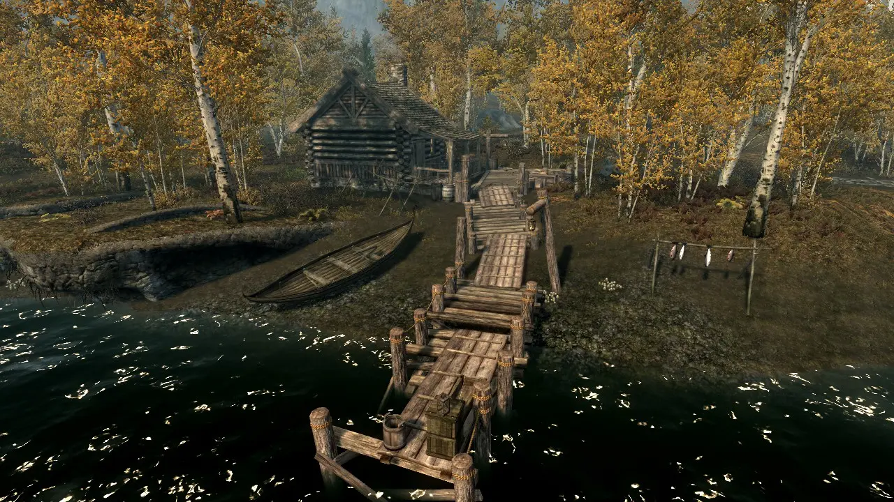 Abandoned Fishing Shack SSE at Skyrim Special Edition