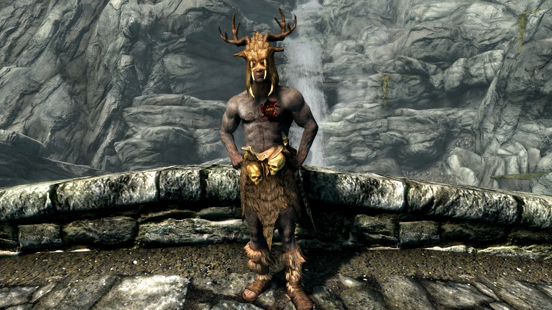 Tailog - a Forsworn Briarheart Follower SE at Skyrim Special Edition. sourc...