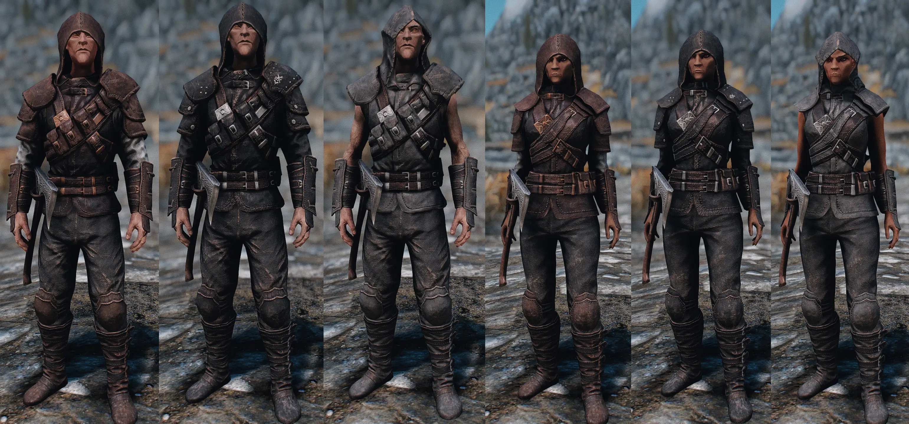 Thieves Guild and Nightingale Sleeveless Armor at Skyrim Nexus - Mods and  Community