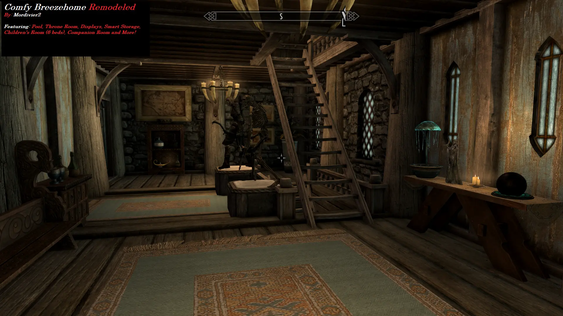 Comfy Breezehome Remodeled at Skyrim Special Edition Nexus - Mods and ...