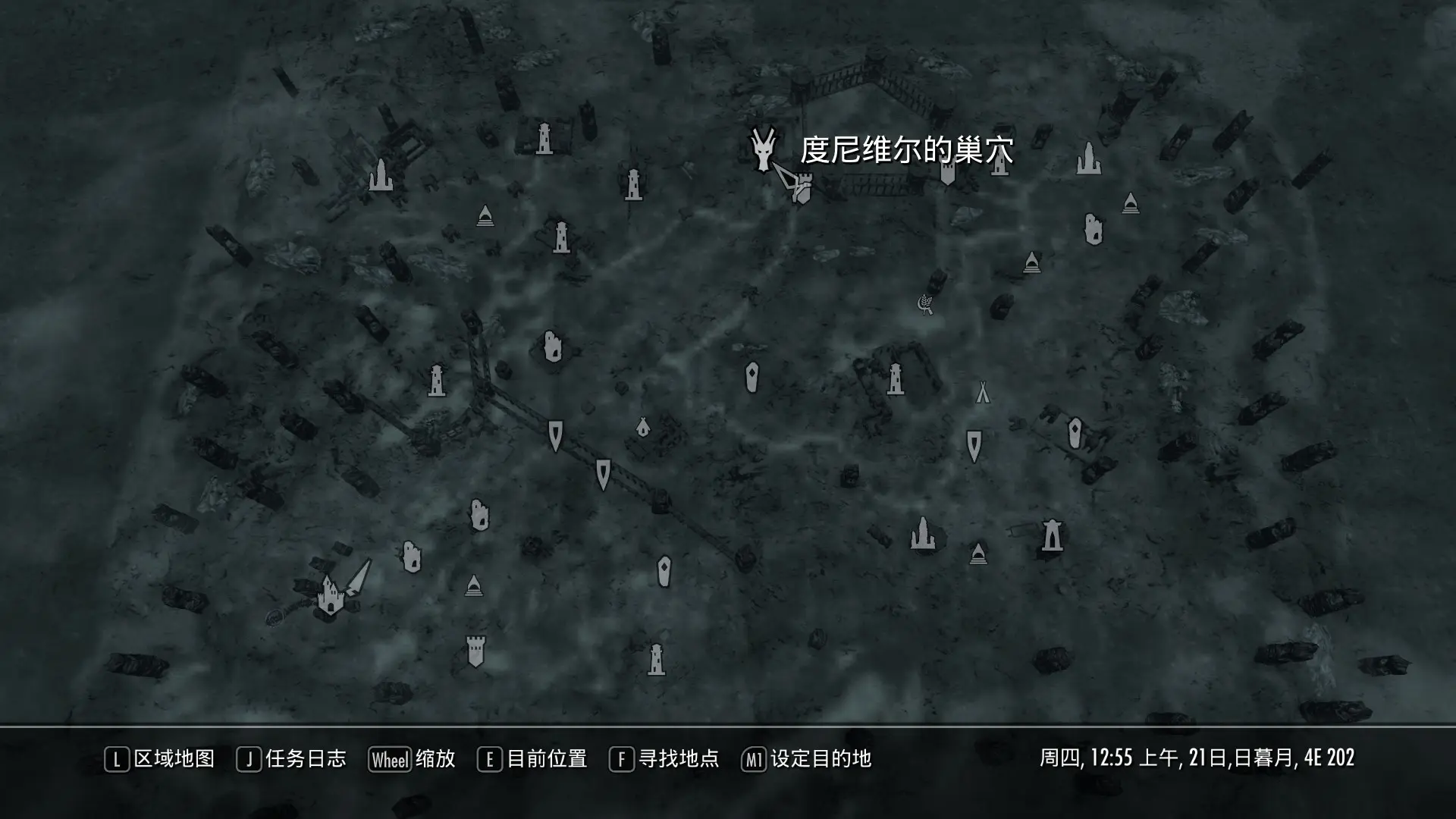 Chinese Localisation of Dawnguard Map Markers by WOK Studios at Skyrim ...