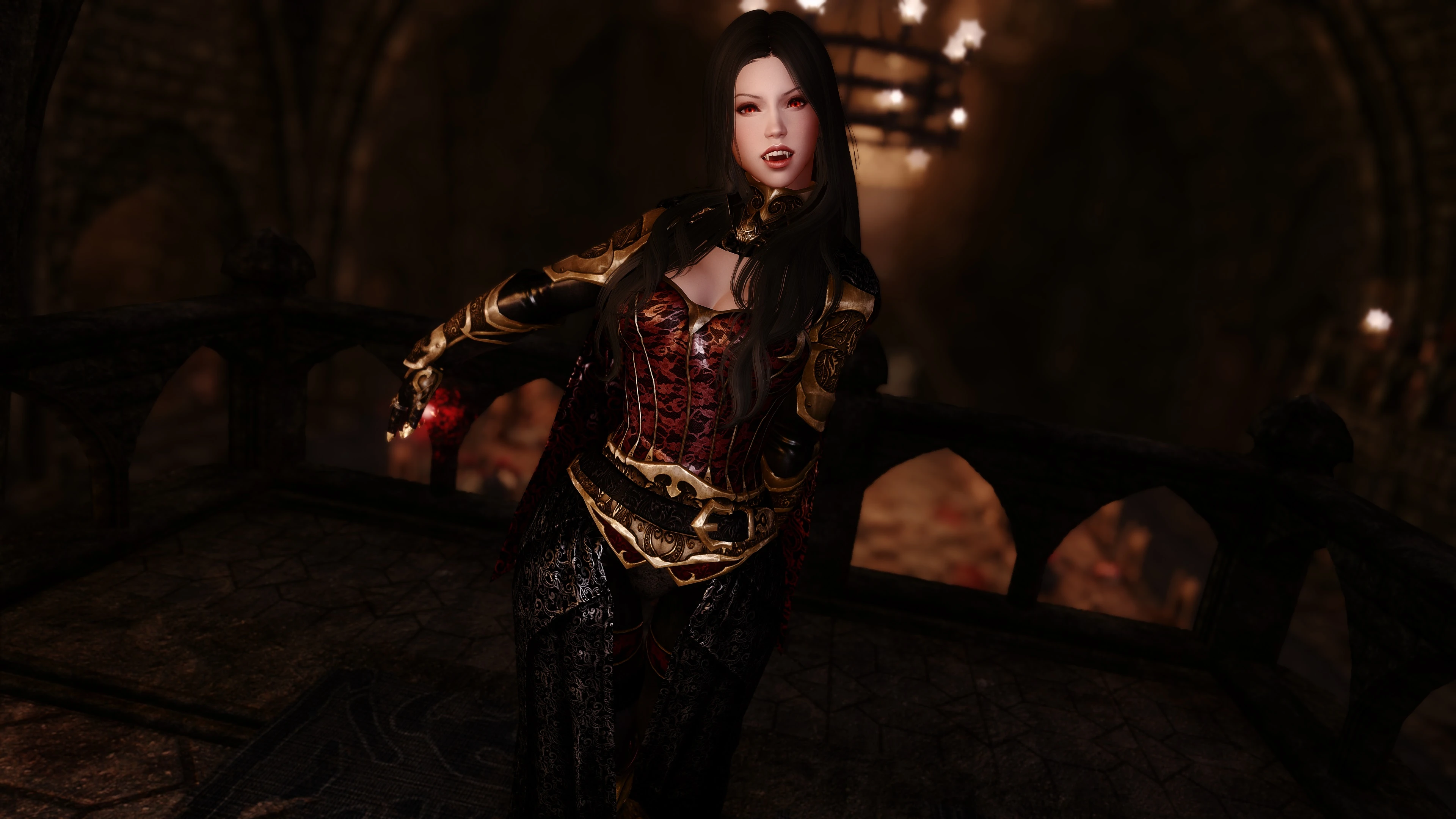 Lustmord Vampire Armour Standalone Colours SSE CBBE. 