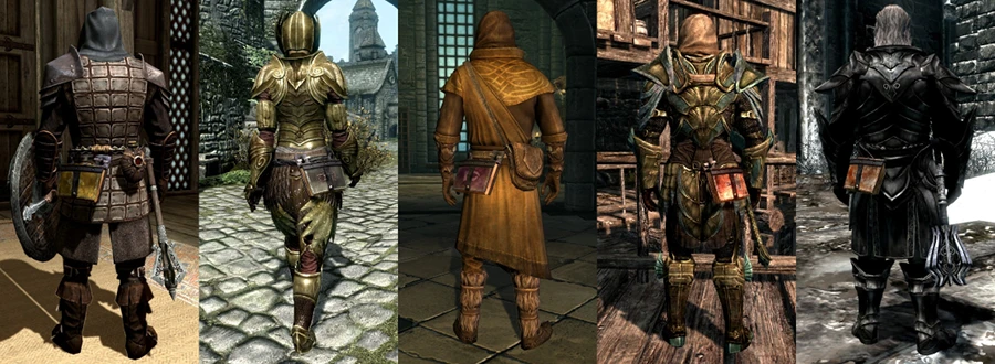 Equippable Tomes - Belt-Worn Books - Special Edition Spanish at Skyrim ...