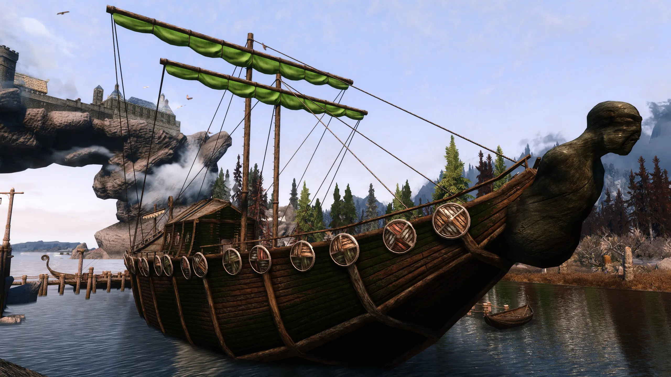 Skyland - Ships and Shacks at Skyrim Special Edition Nexus - Mods and ...