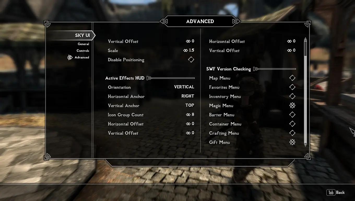 MCM Menu Setup at Skyrim Special Edition Nexus - Mods and Community