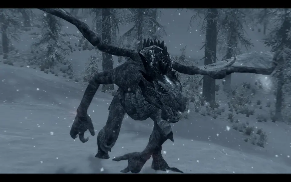 Skyrim immersive creatures special edition