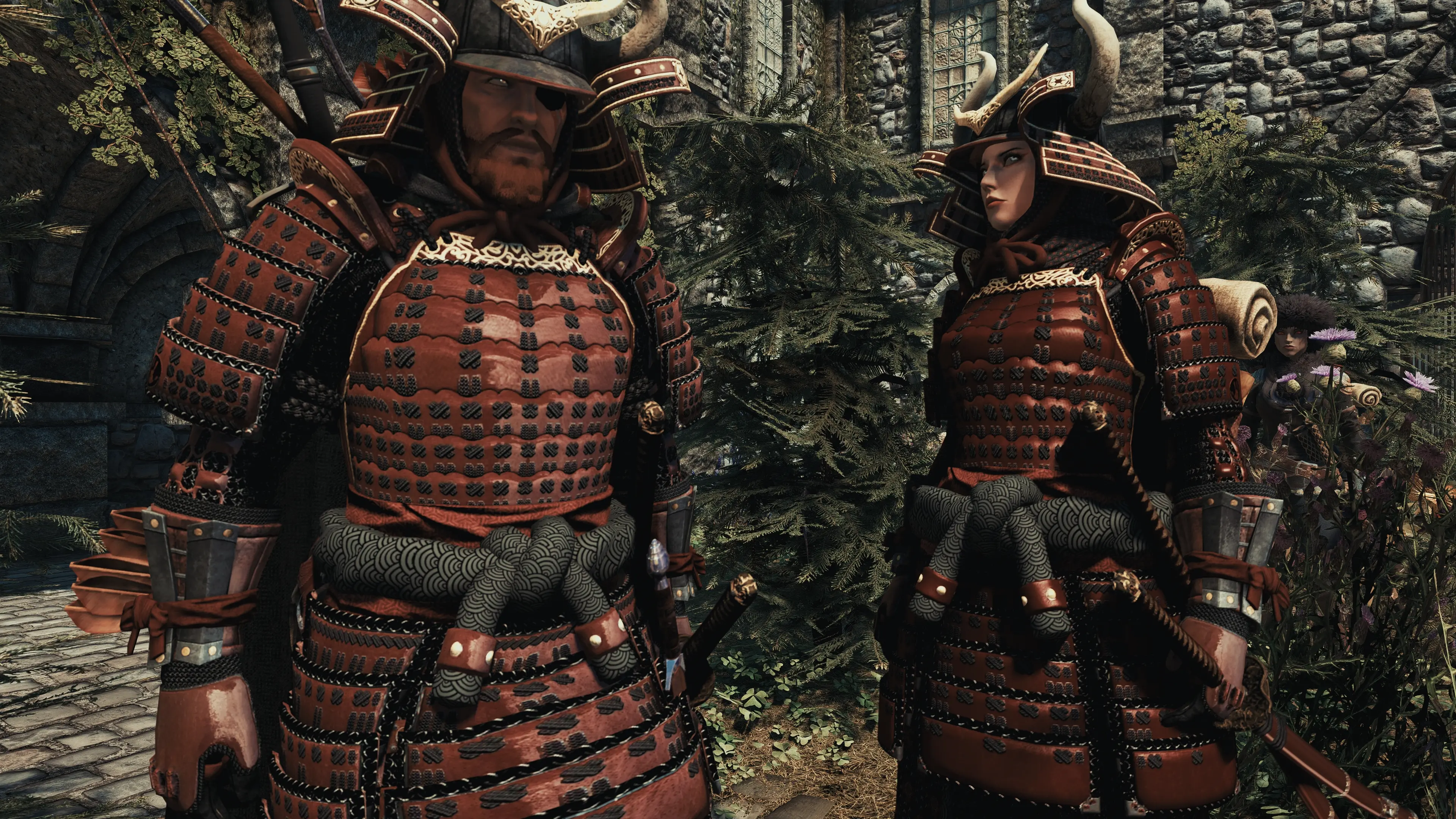 Cain9580 - Reiko Samurai Armor v2.1 Update at Skyrim Special Edition. sourc...