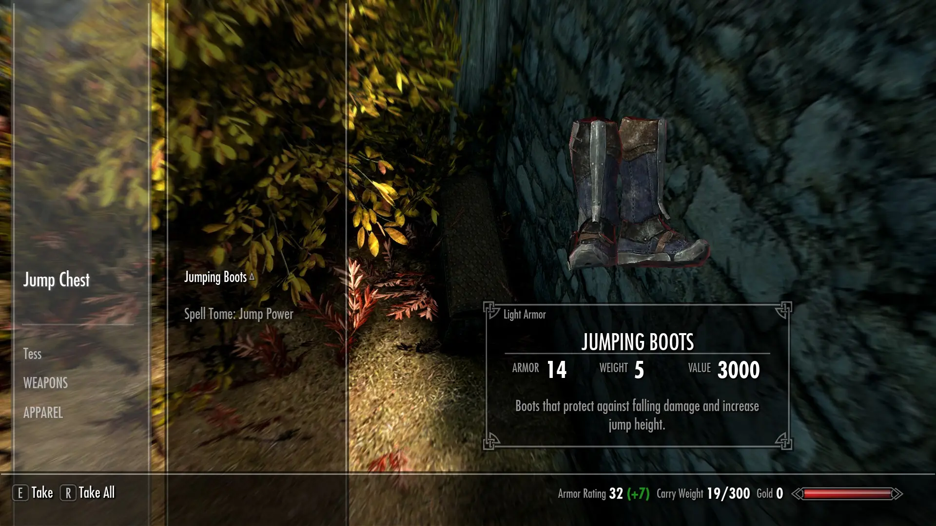 Skyrim Increase Jump Height Command