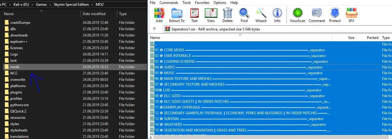 how to manually download mods into vortex